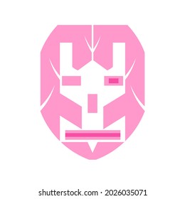 design Vector Robot pink for logo and other 