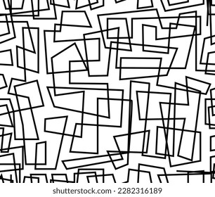 design vector seamless pattern geometric lines