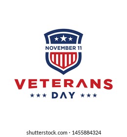 design vector template Veterans day. Honoring all who served. November 11.