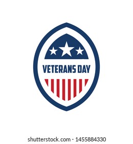 design vector template Veterans day. Honoring all who served. November 11.