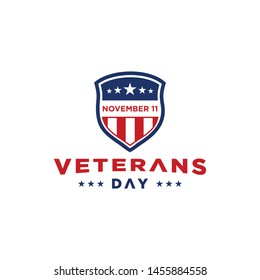 design vector template Veterans day. Honoring all who served. November 11.