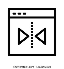 design vector thin line icon 
