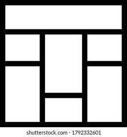 design vector thin line icon 