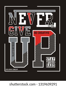 design vector typography for print t shirt men 