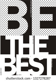 design vector typography for print t shirt men 