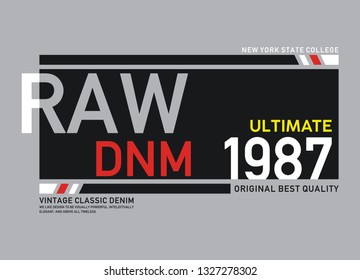 design vector typography for print t shirt men 