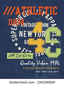 DESIGN VECTOR TYPOGRAPHY FOR PRINT T SHIRT MEN 