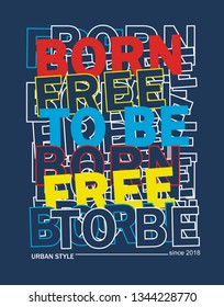 design vector typography for print t shirt men 