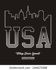 DESIGN VECTOR TYPOGRAPHY FOR PRINT T SHIRT MEN 