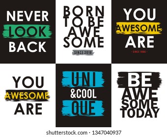 design vector typography for print t shirt 