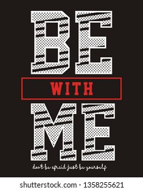 Design vector typography for print t shirt men  