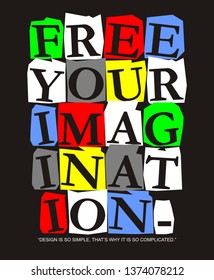 design vector typography for print t shirt men 
