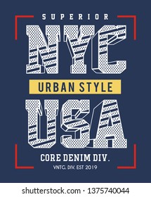 Design vector typography for print t shirt men 