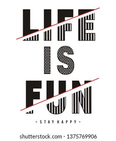 design vector typography for print t shirt men 