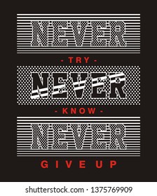 design vector typography for print t shirt men 