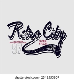 Design vector typography for print t shirt, etc.