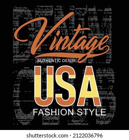 design vector typography for t-shirt vector illustration