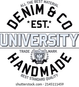 design vector typography varsity for print t shirt, etc.