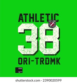 Design vector typography varsity for print t shirt, etc.