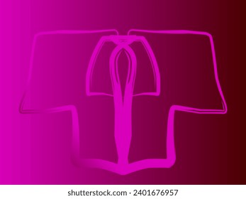 Design vector wallpaper color Pink texture clothes