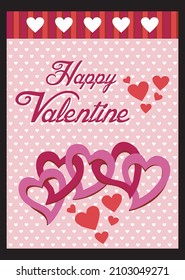 Design vektor Valentines day card