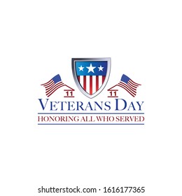 design veterans day vector template