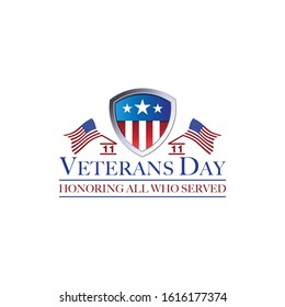 design veterans day vector template