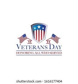design veterans day vector template