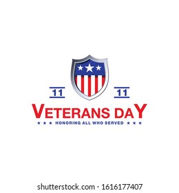 design veterans day vector template