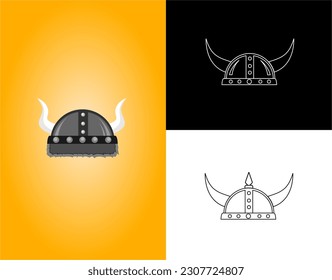 Design of Viking helmets on various model