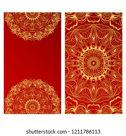 Design Vintage cards with Floral mandala pattern and ornaments. Vector template. Islam, Arabic, Indian, Mexican ottoman motifs. Hand drawn background. Design Vintage cards with Floral mandala pattern and ornaments. Vector template. Islam, Arabic, Indian, Mexican ottoman motifs. Hand drawn background.