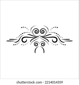 Design Vintage Floral Ornaments 0002.eps