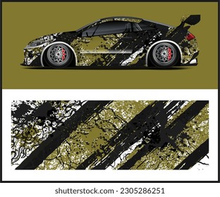 design for a vinyl vehicle wrap sticker, vector graphics for a car wrap