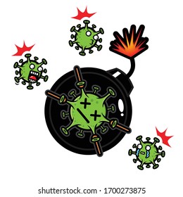 	
diseño de una bomba de virus que explotará