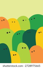 design wall art poster cute character doodle