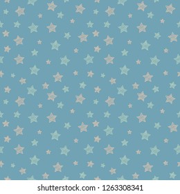 Design of a wallpaper with stars. Vector.