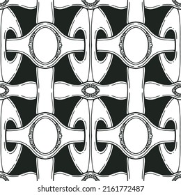 Diseño de papel pintado, papel envolvente, fondo, tela. El fondo del vector es transparente.