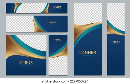 Design Web banners of different standard sizes