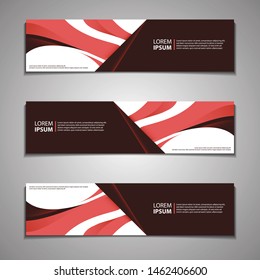 design web label banner background modern business corporate template