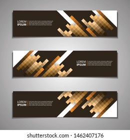 design web label banner background modern business corporate template