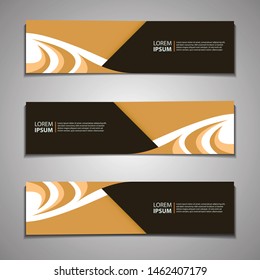 design web label banner background modern business corporate template