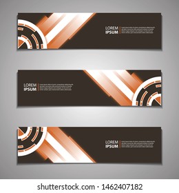 design web label banner background modern business corporate template
