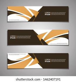design web label banner background modern business corporate template