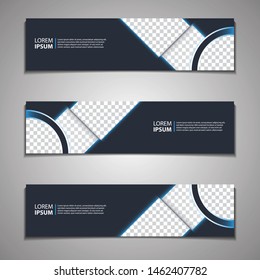 design web label banner background modern business corporate template