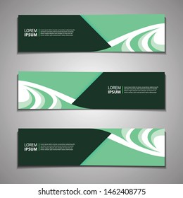 design web label banner background modern business corporate template