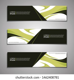 design web label banner background modern business corporate template