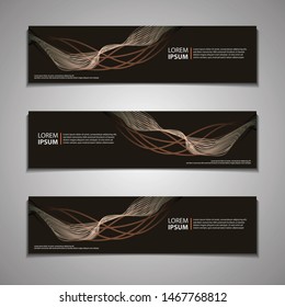 Design web label Banner mockup background wallpaper modern company business corporate template
