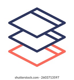design for web layout icon
