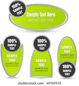 design for web sale elements