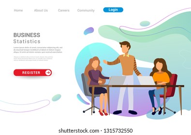 Design web templates for teamwork concept, business strategy, analytics and idea. Modern vector illustration concepts for website design ui/ux and business presentation. Vector illustration